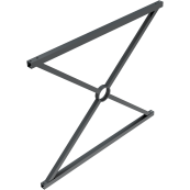 City fence | Posts and fence element | Fence elementCenter spacing: 1000 mm